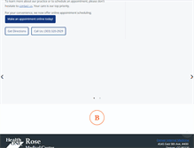 Tablet Screenshot of denverinternalmed.com